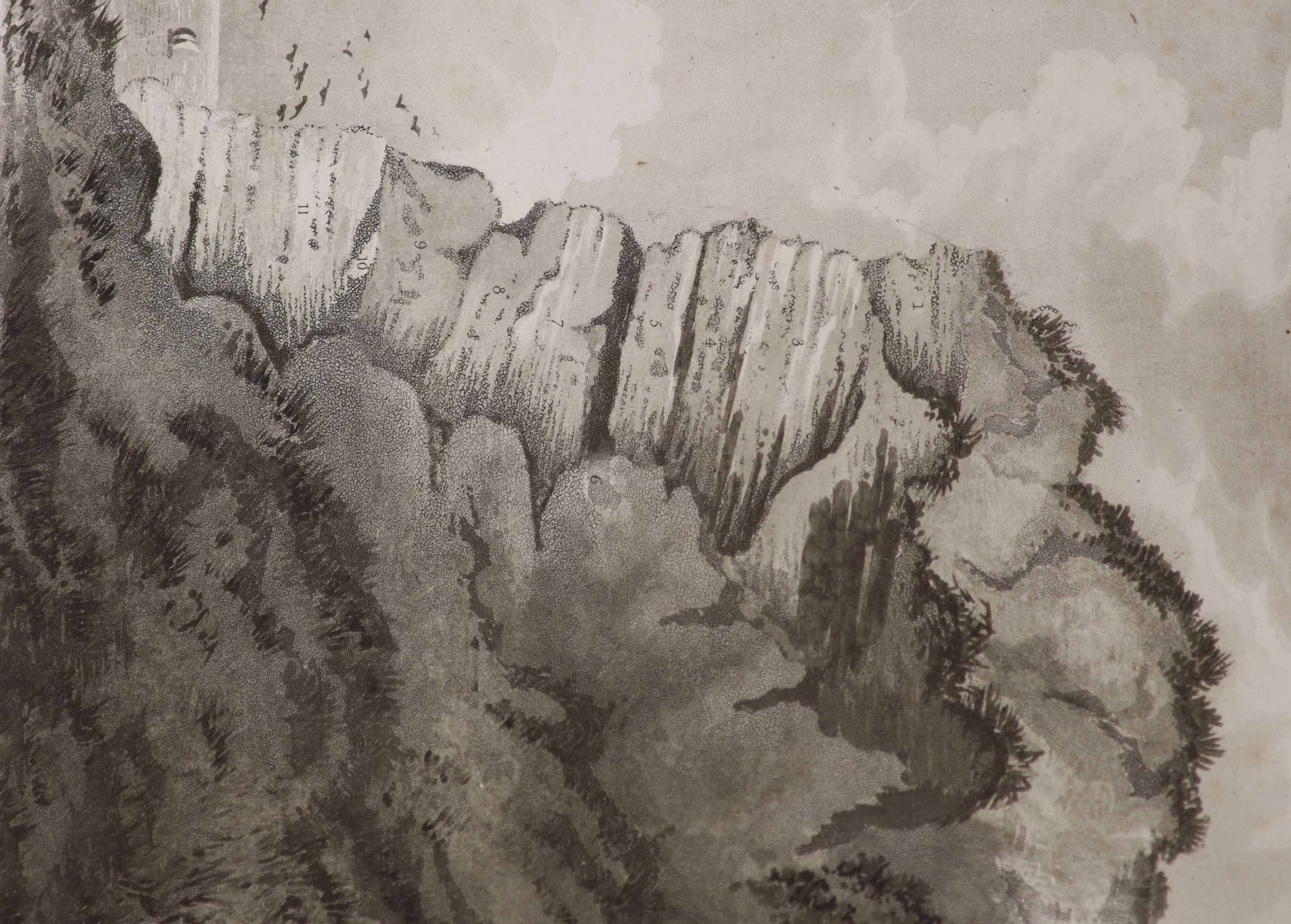 ° Mantell, Gideon - The Fossils of the South Downs; or Illustrations of the Geology of Sussex. - Image 2 of 4