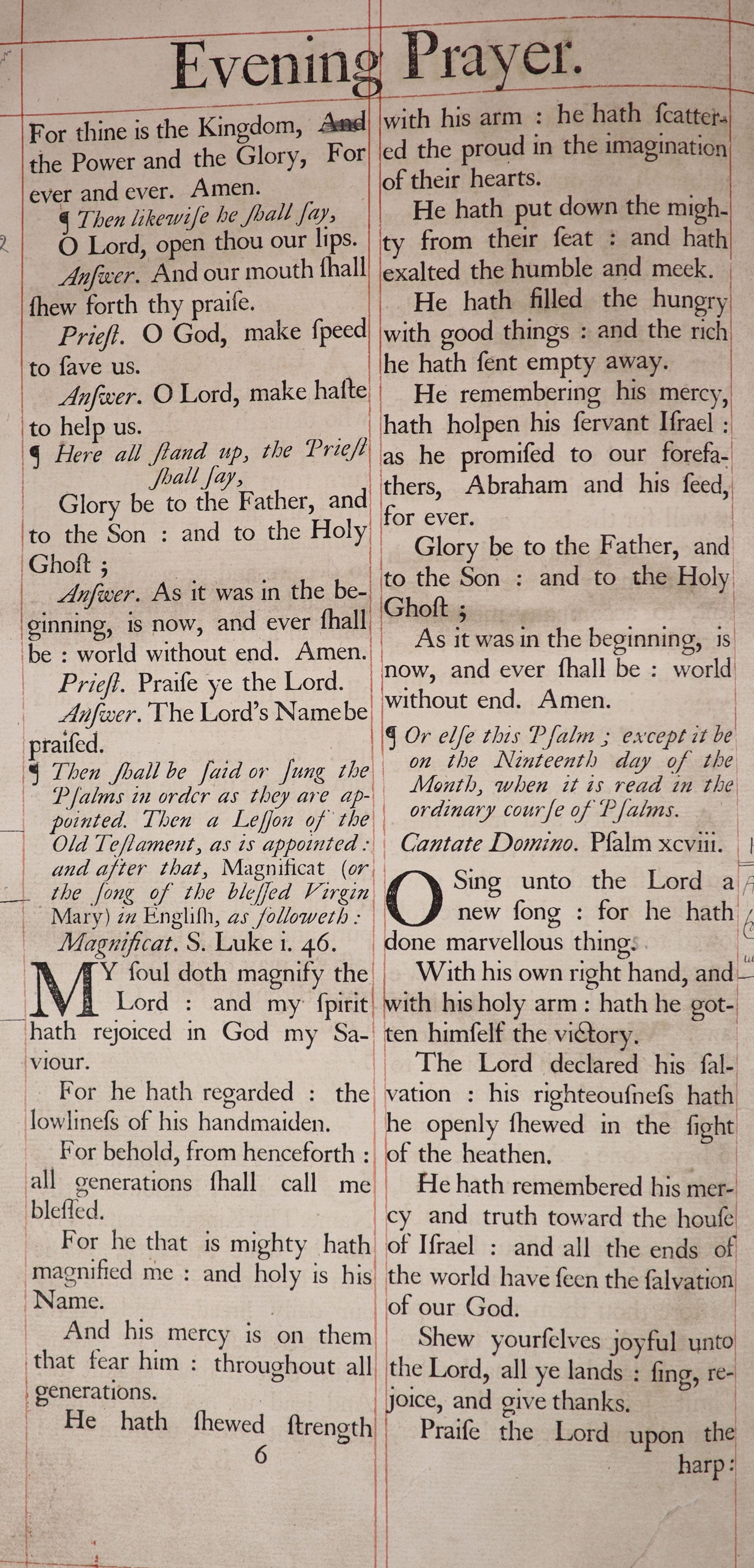 ° The Book of Common Prayer..... title printed in red and black, frontis, head and tailpiece - Image 4 of 5