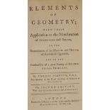 ° Simpson, Thomas - Elements of Geometry, 2nd edition, 8vo, calf, illustrated throughout with