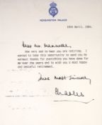 Royal Interest - an album of autograph letters to Alan Maxwell MVO, of the photographic and camera