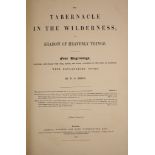 ° Rhind, W.G - The Tabernacle in the Wilderness, 3rd edition, folio, original cloth, with