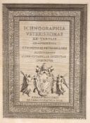 ° Bellori, Giovanni Pietro. Ichnographia Veteris Romae ... pictorial engraved title within decorated