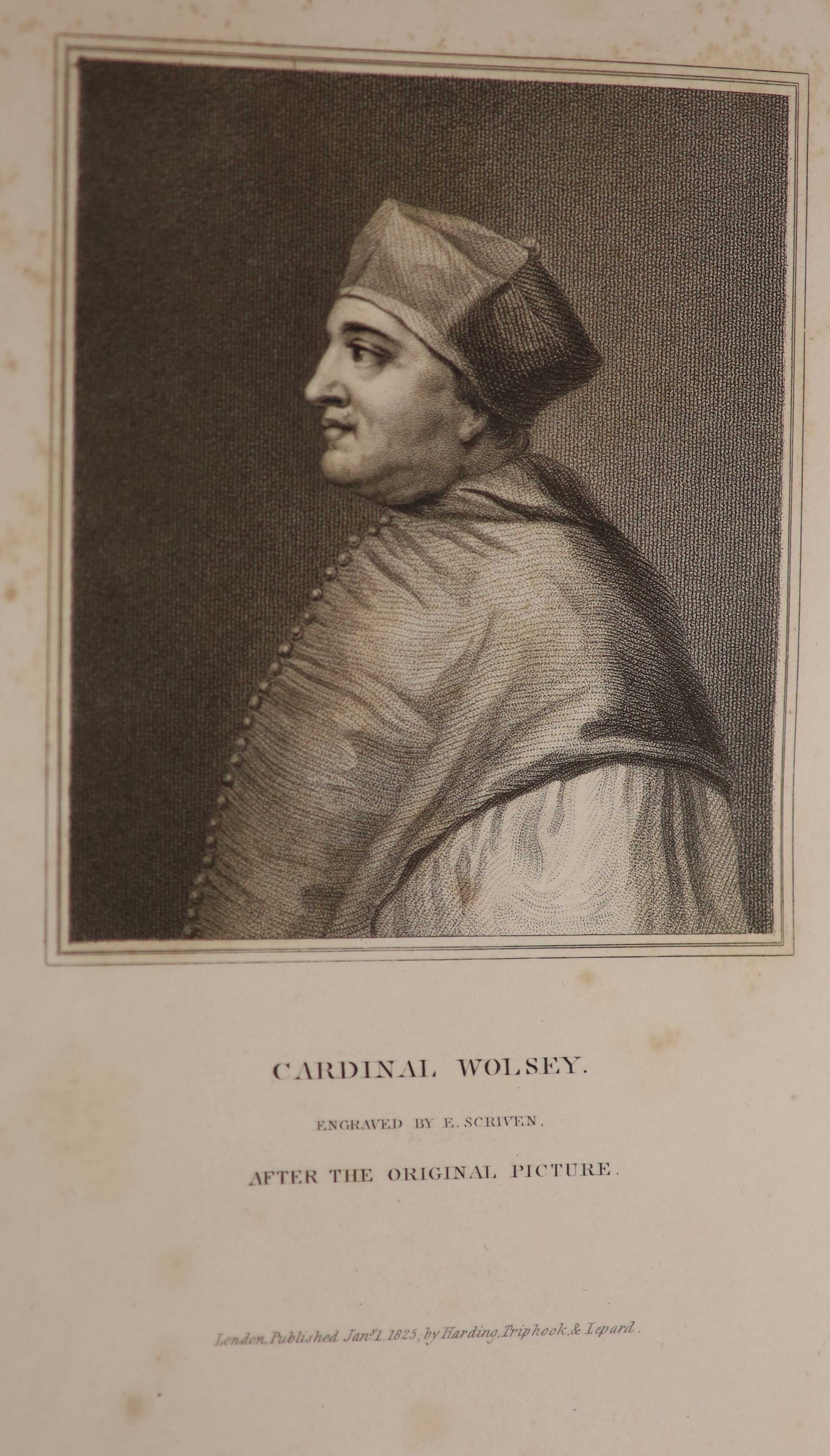 ° Cavendish, George - The Life of Cardinal Wolsey… And Metrical Visions, from the Original Autograph - Image 3 of 3