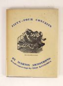 ° Armstrong, Martin - Fifty-Four Conceits, illustrated by Eric Ravilious, 12mo, with unclipped d/