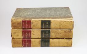 ° Manning, Owen and Bray, William- The History and Antiquities of the County of Surrey, 3 vols,