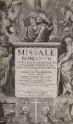 ° Missale Romanum ex Decreto Sacrosancti Concilii Tridentini Restitutum ... pictorial engraved