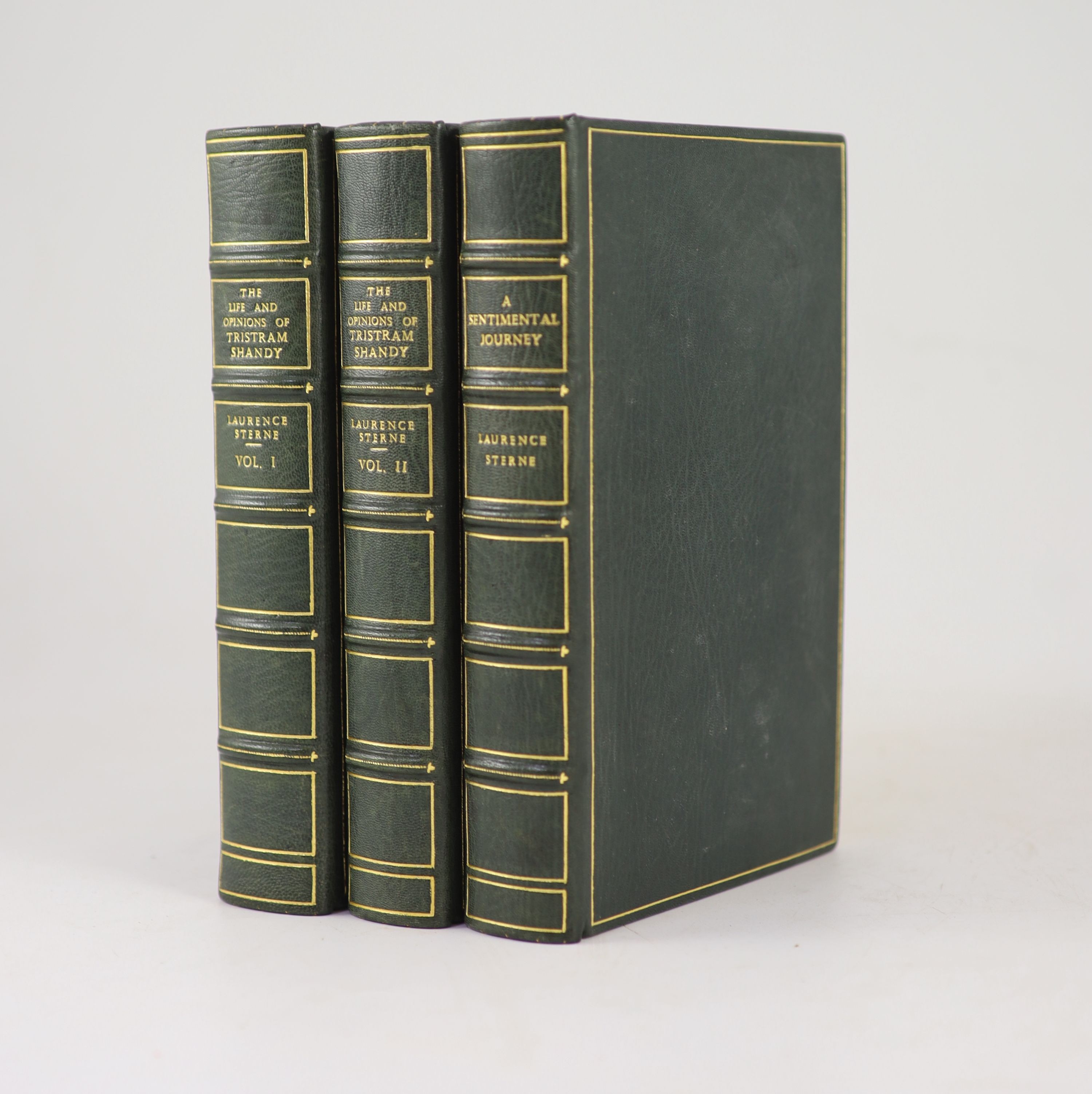 ° Sterne, Laurence - The Life and Opinions of Tristram Shandy gentleman. Limited Edition, 2 vols. 16