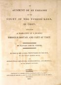 ° Turner, Capt. Samuel - An Account of an Embassy to the Court of the Teshoo Lama, in Tibet;