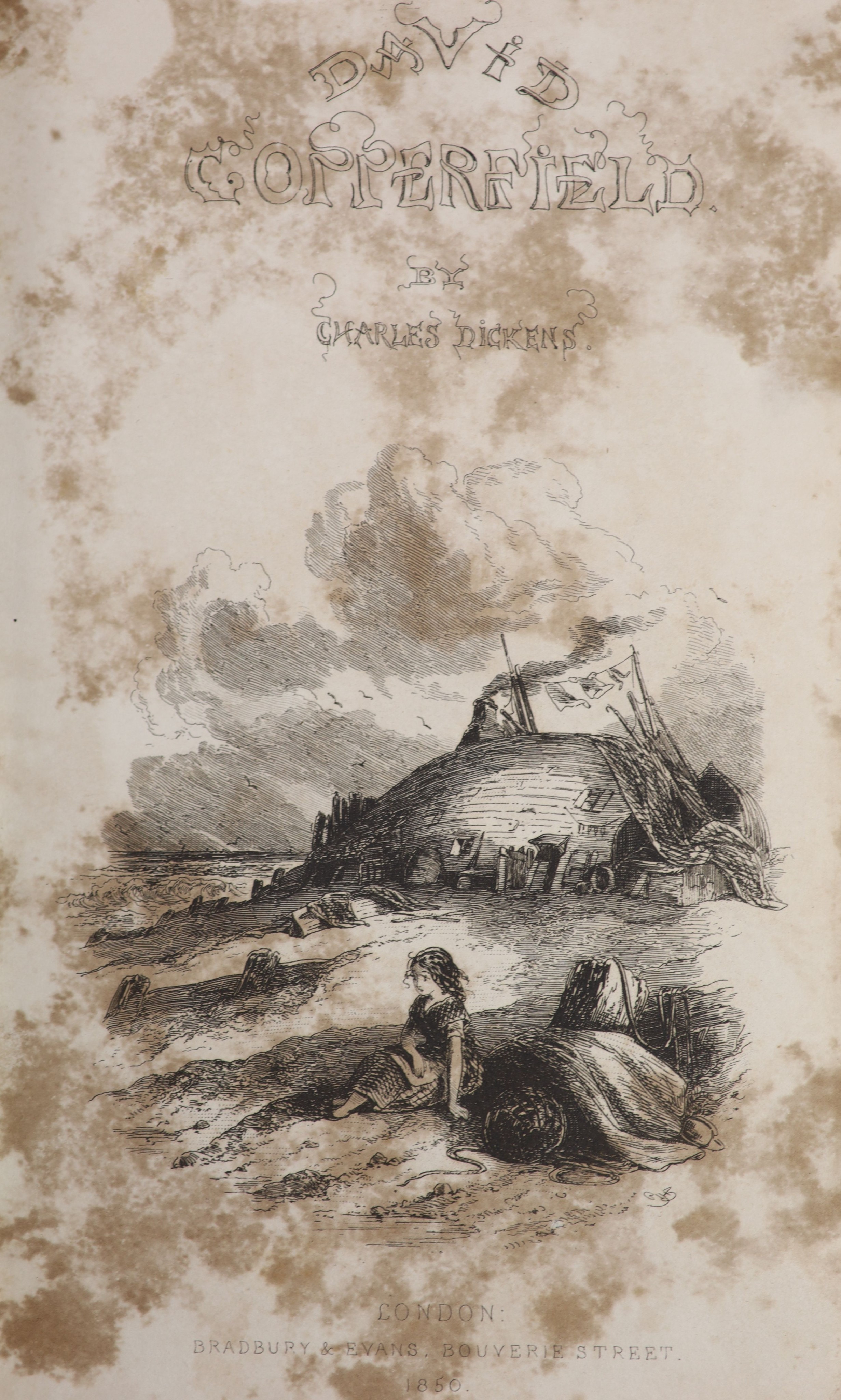 ° Dickens, Charles - The Personal History of David Copperfield. Pictorial engraved and printed - Image 3 of 5