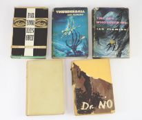 ° Fleming, Ian - 5 Book Club editions - Dr. No, with ragged, incomplete d/j, 1958; For Your Eyes