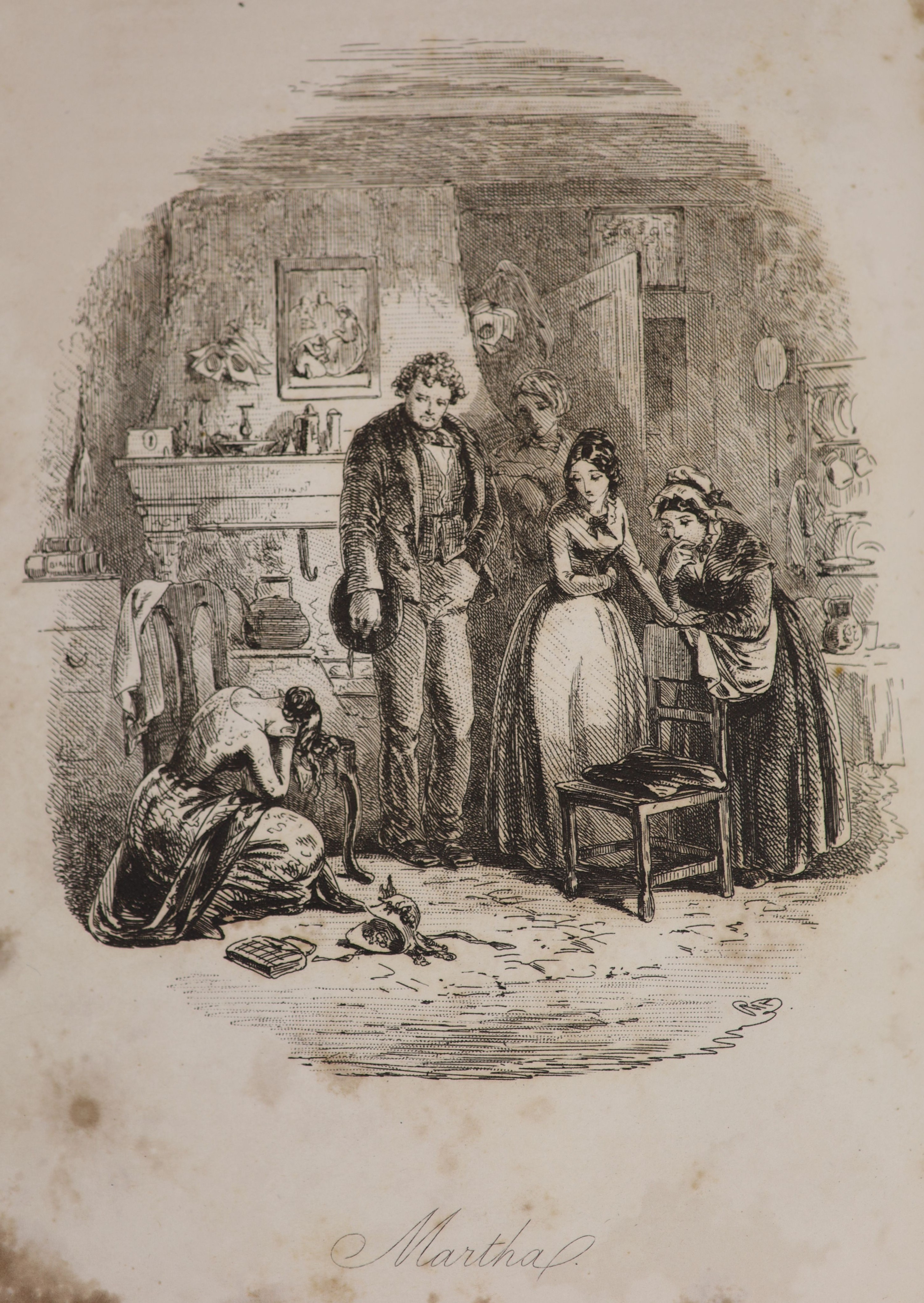 ° Dickens, Charles - The Personal History of David Copperfield. Pictorial engraved and printed - Image 4 of 5