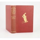 ° Carroll, Lewis - Alice’s Adventures in Wonderland, 8vo, original red cloth gilt, illustrated by