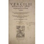 ° Virgil - Pub. Vergilii Maronis Opera, quae quidem exstant omnia..... studio M. Ludovici
