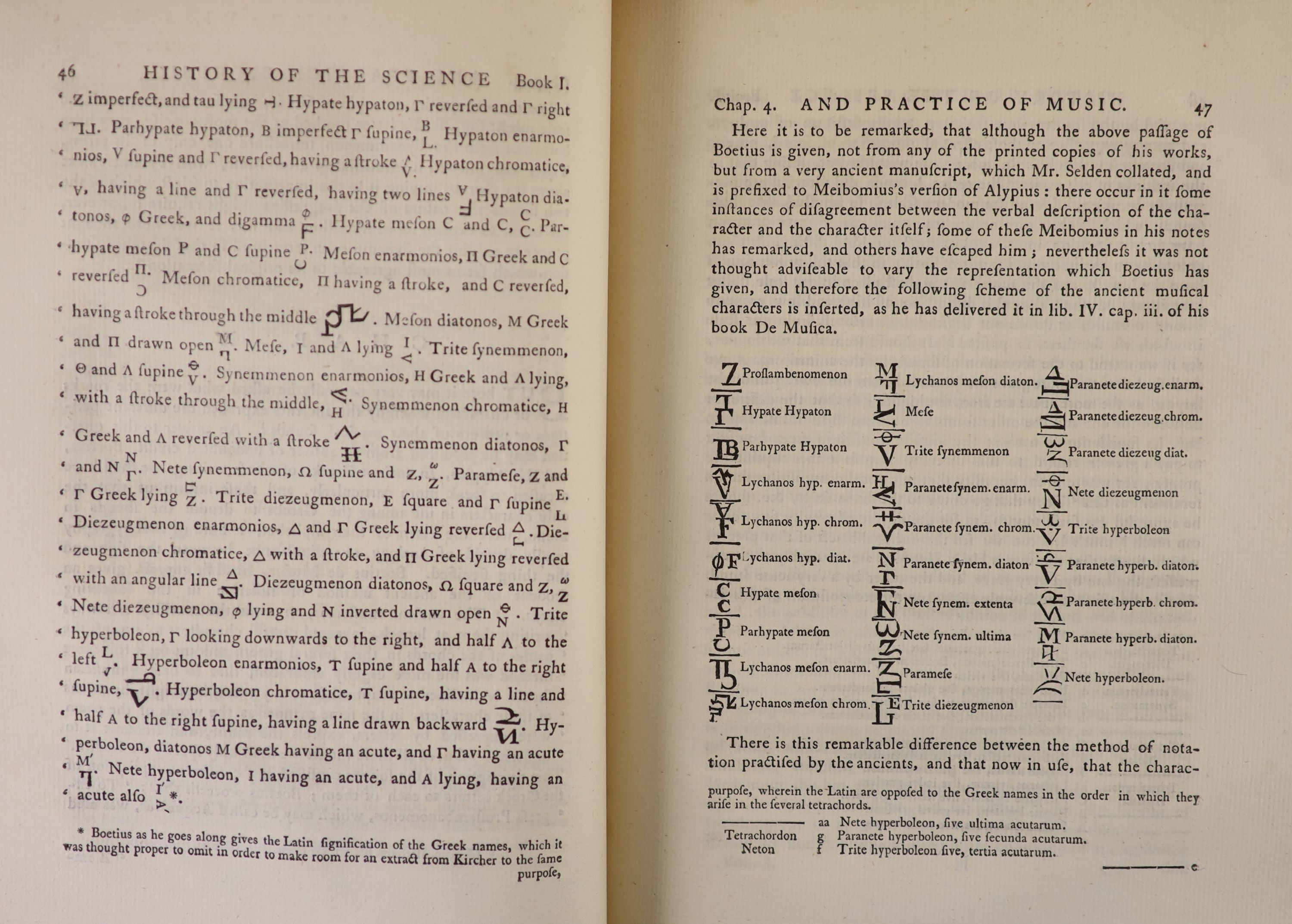 ° Hawkins, John - A General History of the Science and Practice of Music. 5 vols, complete with - Image 4 of 4