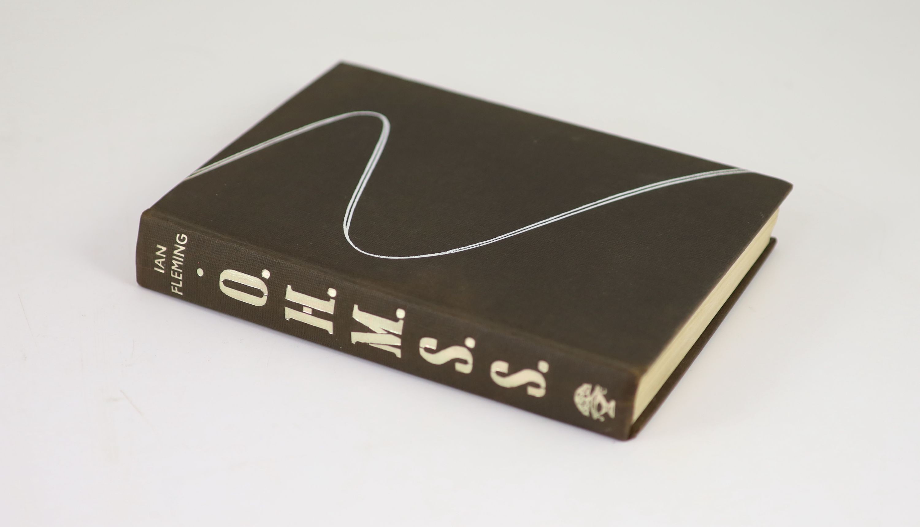 ° Fleming, Ian - On Her Majesty’s Secret Service, 1st edition, 8vo, black cloth, with white ‘’ski- - Image 2 of 4