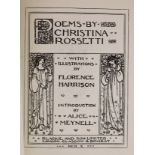 ° Rossetti, Christina Georgina - Poems, one of 350, illustrated and signed by Florence Harrison,