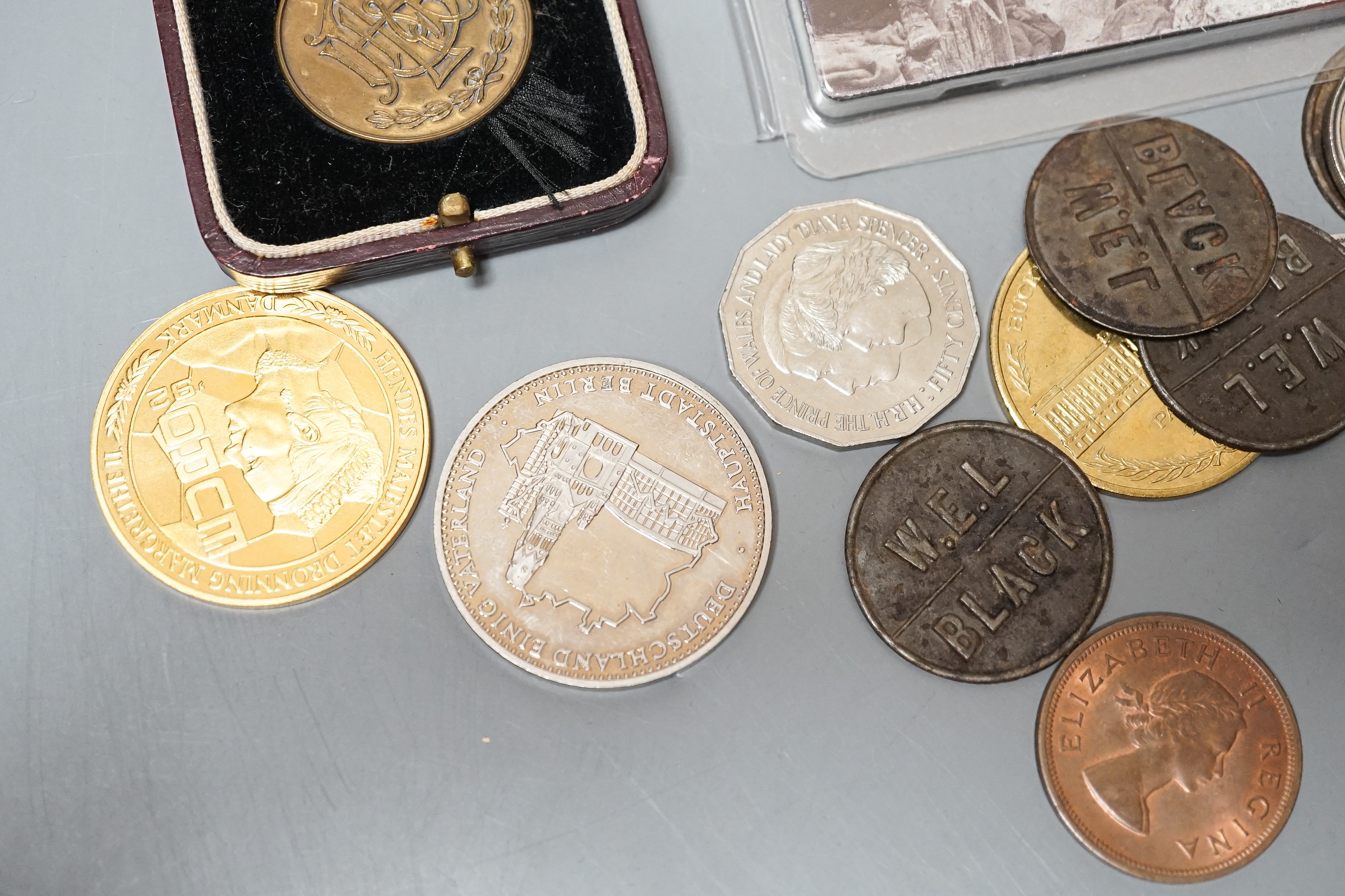 A collection of military badges and a collection of coins - Image 3 of 7