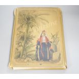 Palestine album, Oriental collection published by Bonfils & Cie, containing titled photographic