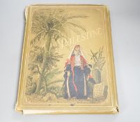 Palestine album, Oriental collection published by Bonfils & Cie, containing titled photographic