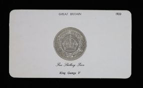 A George V Crown, 1930 (S4036), fourth coinage, cleaned otherwise about EF