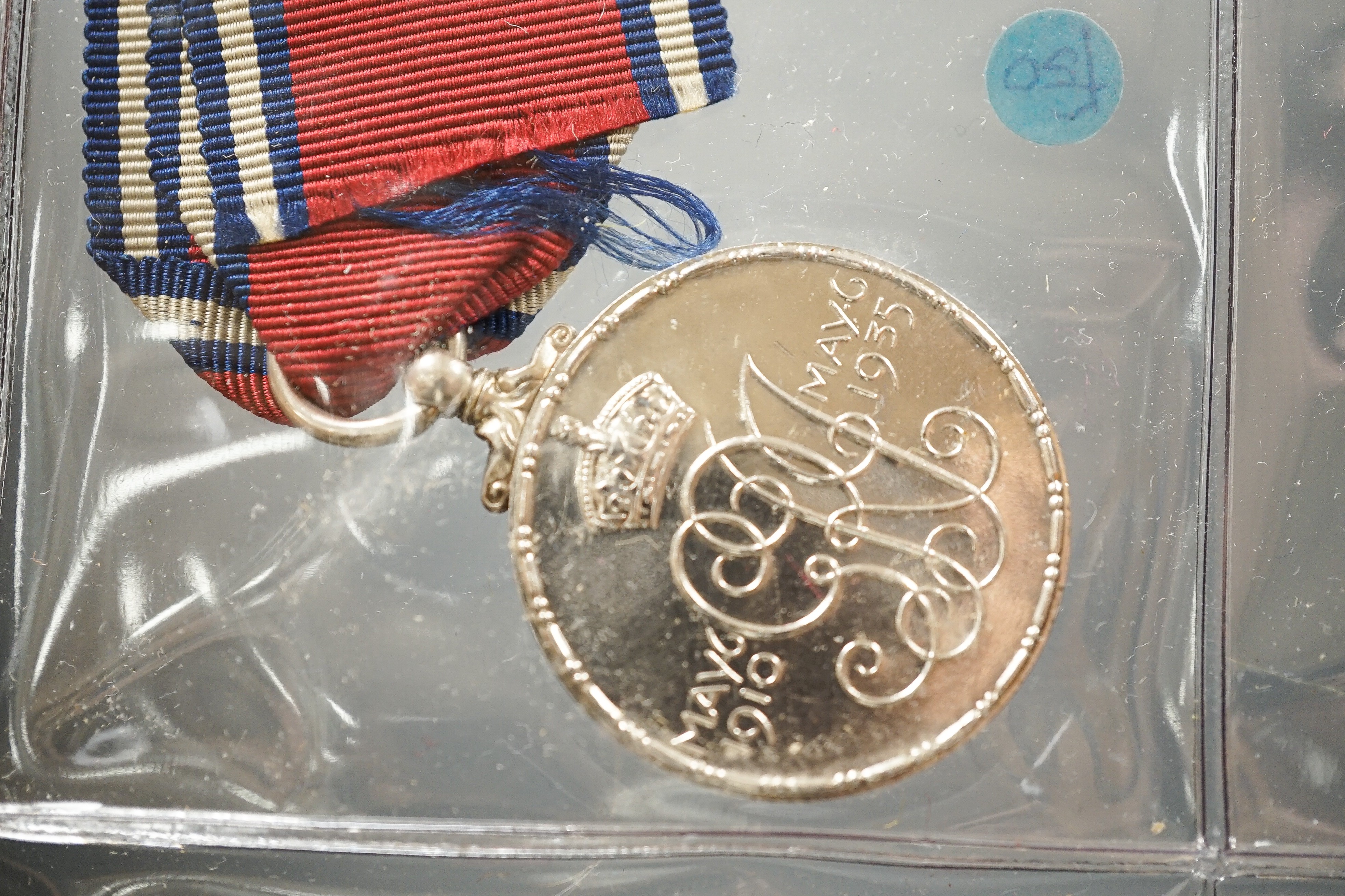 Six military associated medals to include - QSA with four clasps to 184 PTE. T. GRIFFITHS C.I.V., - Image 10 of 13