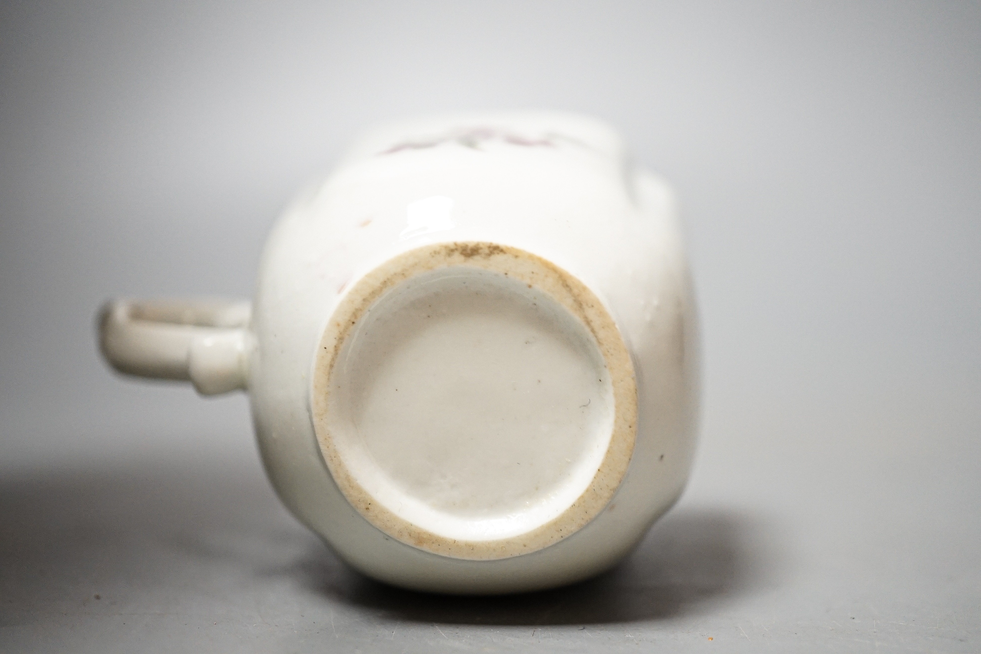 A Derby coffee cup, c.1758, wishbone shaped handle, height 5.7cm - Image 5 of 5