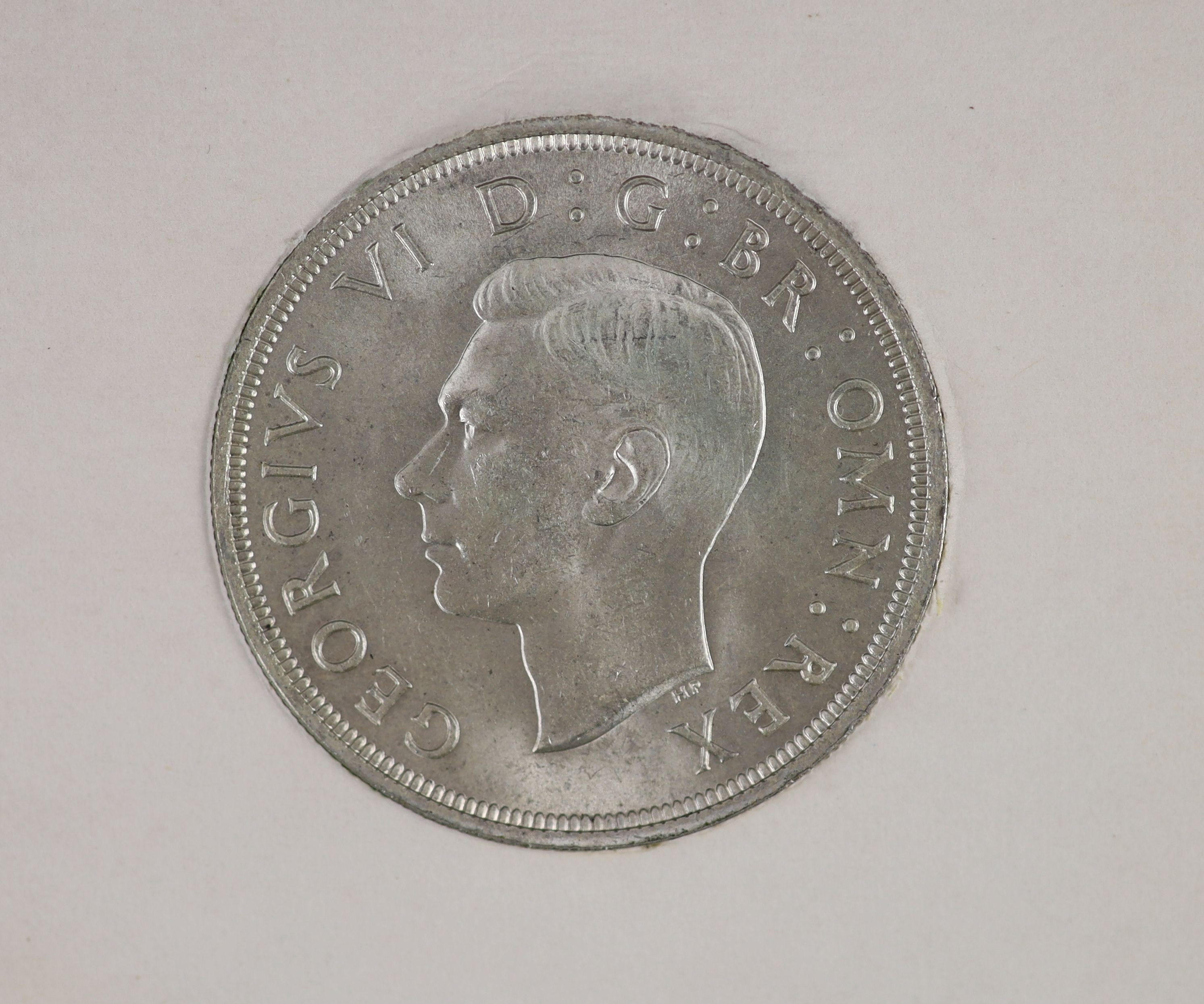 George VI specimen set of eleven coins, 1937, first coinage, comprising Crown, halfcrown, florin, ‘ - Image 4 of 5