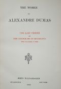 Dumas, Alexandre - Works, John Wanamaker of Paris, c.1900, half calf, 15 vols