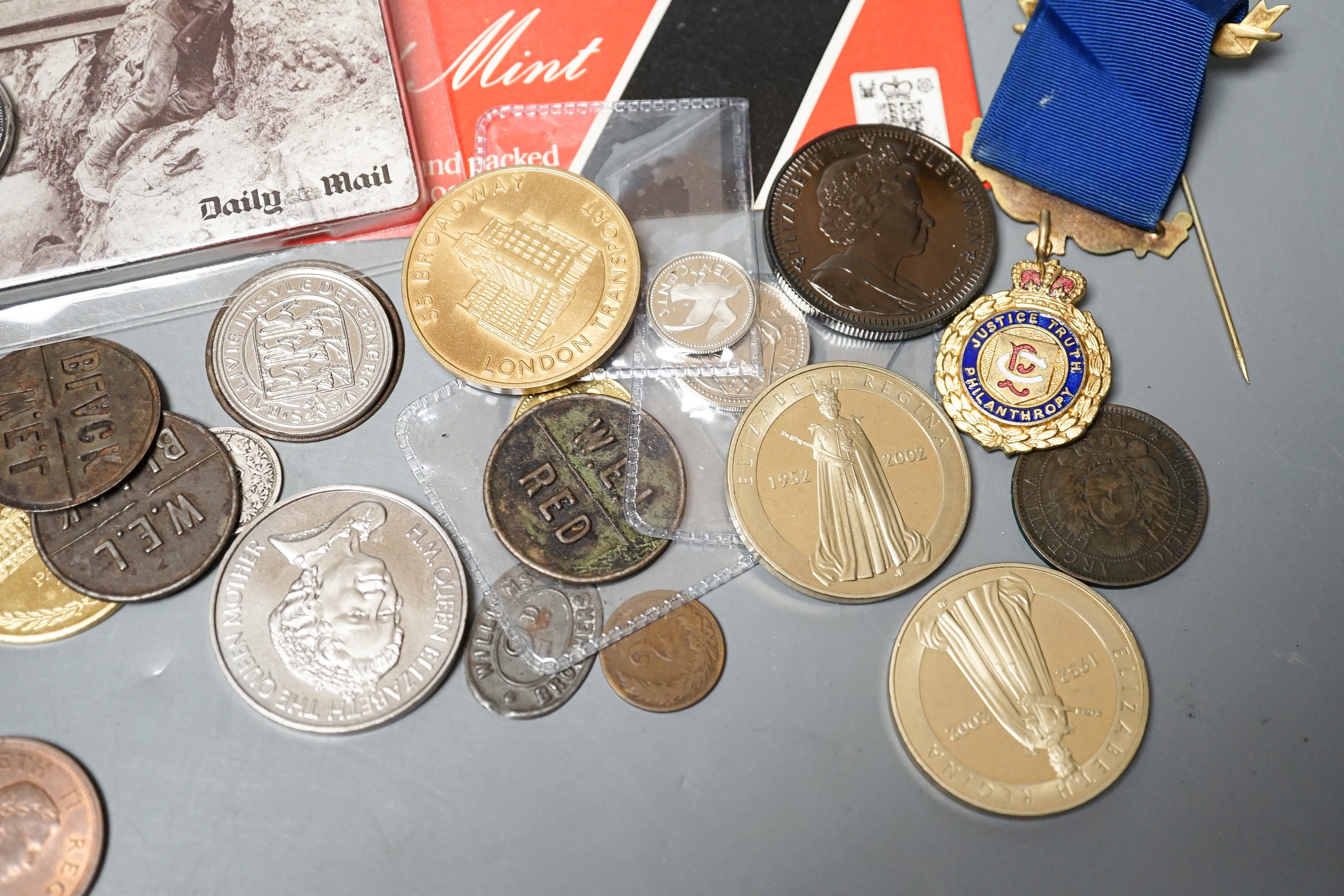 A collection of military badges and a collection of coins - Image 4 of 7