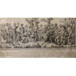 Tanje after Hutin, engraving, Quadro ddi Francesco Albani, overall 43 x 51cm, together with a