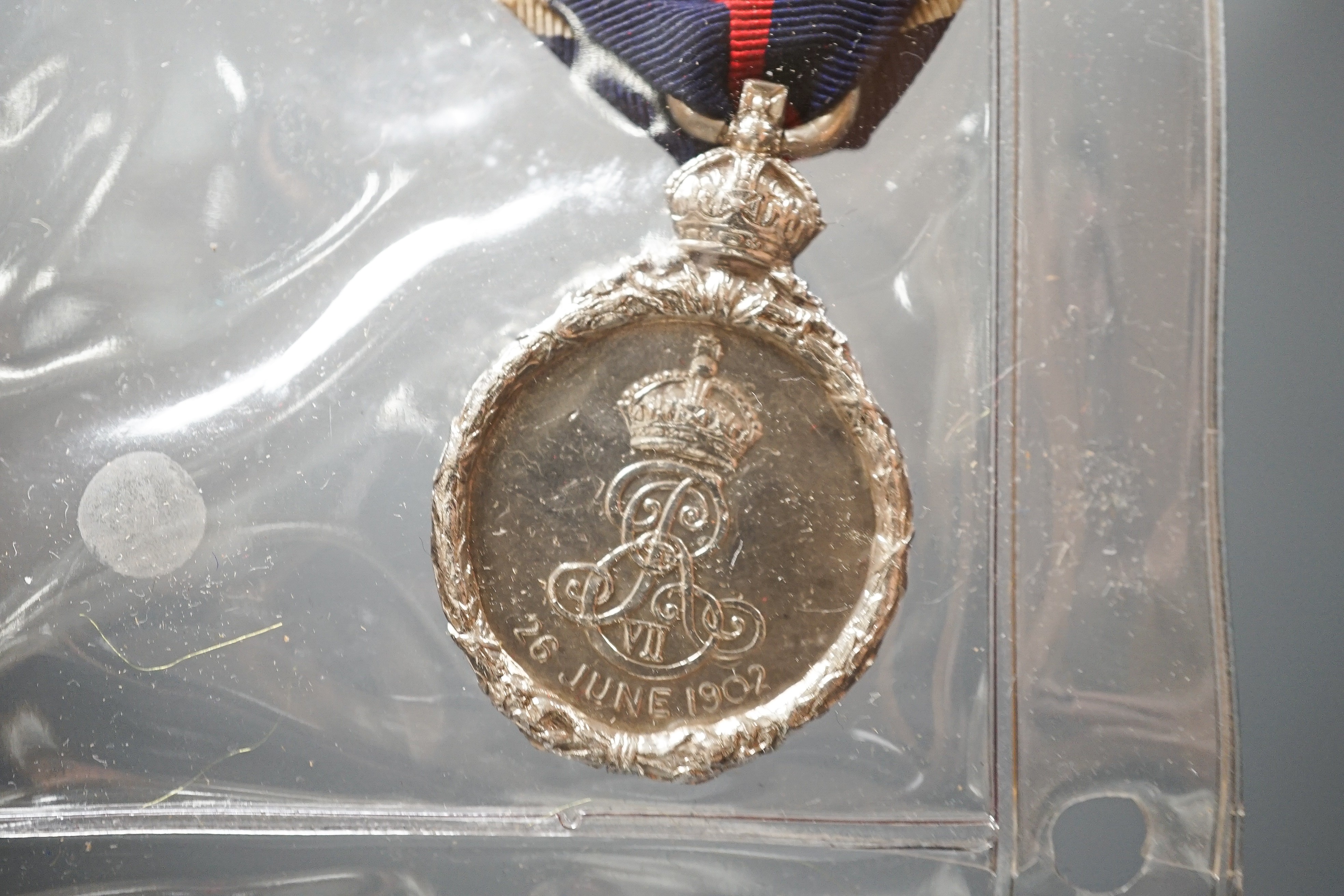 Six military associated medals to include - QSA with four clasps to 184 PTE. T. GRIFFITHS C.I.V., - Image 9 of 13