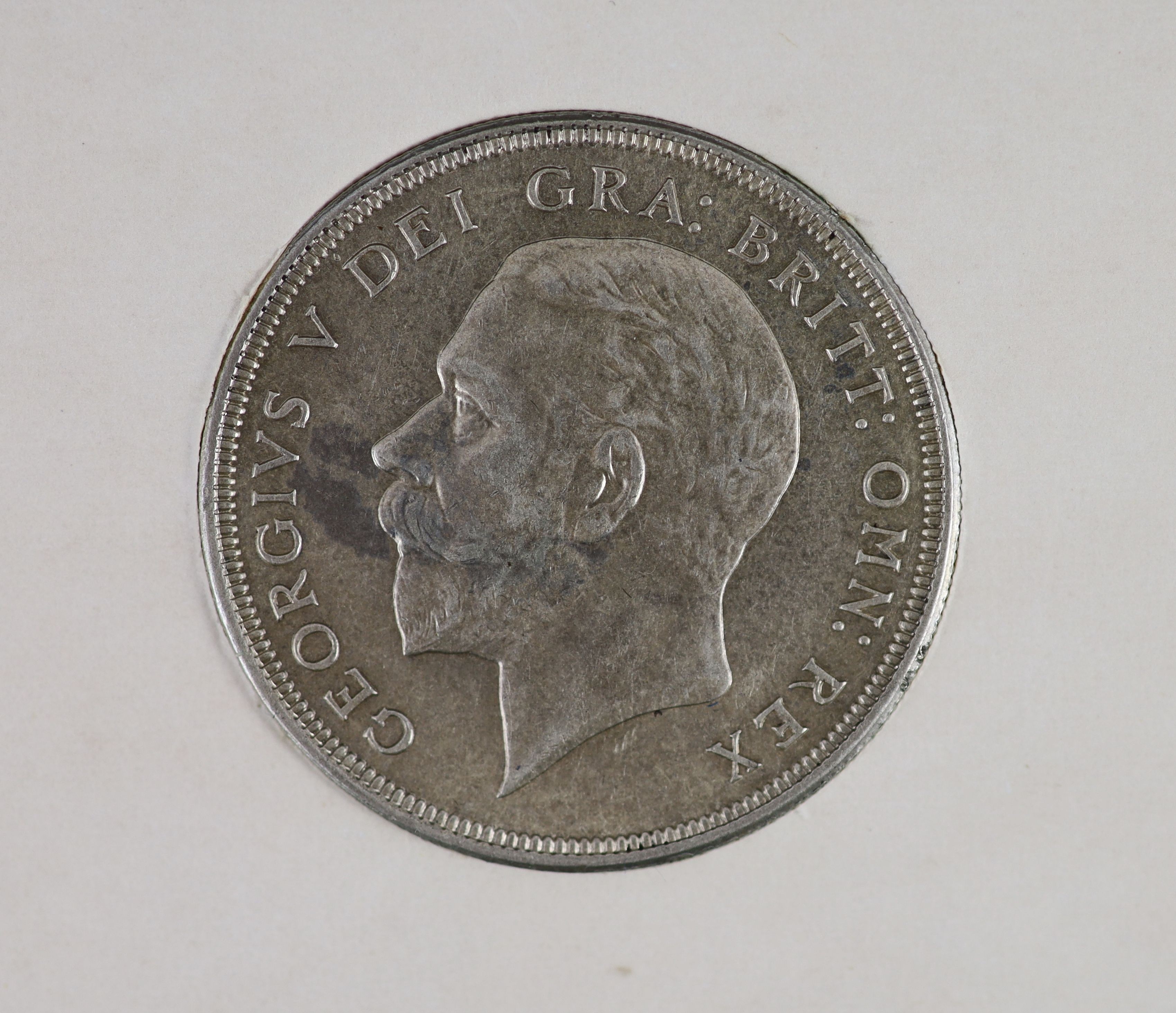 A George V specimen set of nine coins, 1931, fourth coinage,comprising Crown, (S4036), cleaned - Image 5 of 8