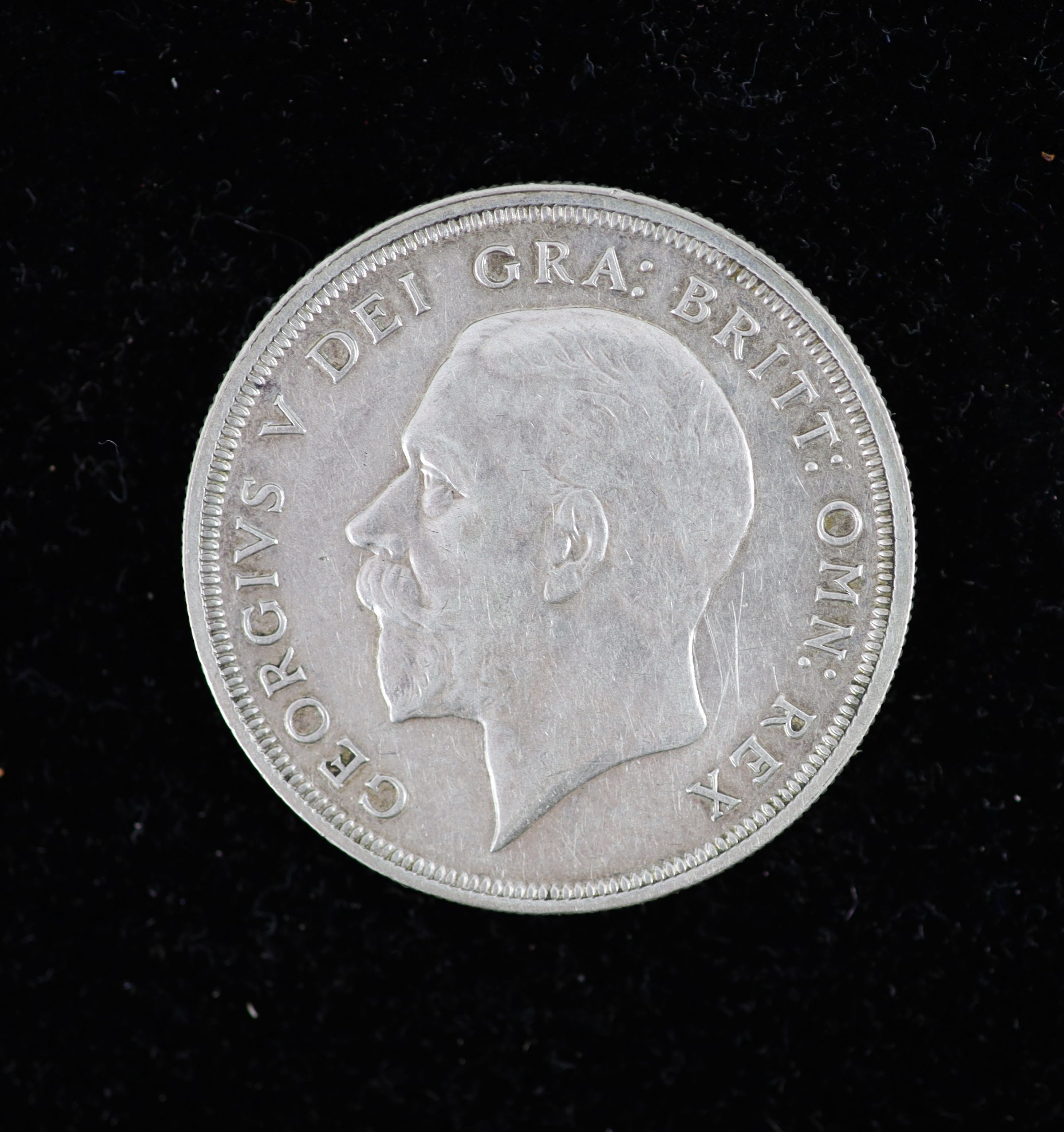 A George V specimen set of nine coins, 1932, fourth coinage, comprising Crown, (S4036), cleaned - Image 6 of 6