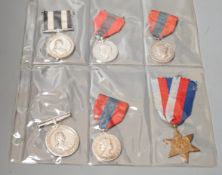 Three Imperial Service medals to Edward James Parker, William Horsfield and Albert Edward Ellis