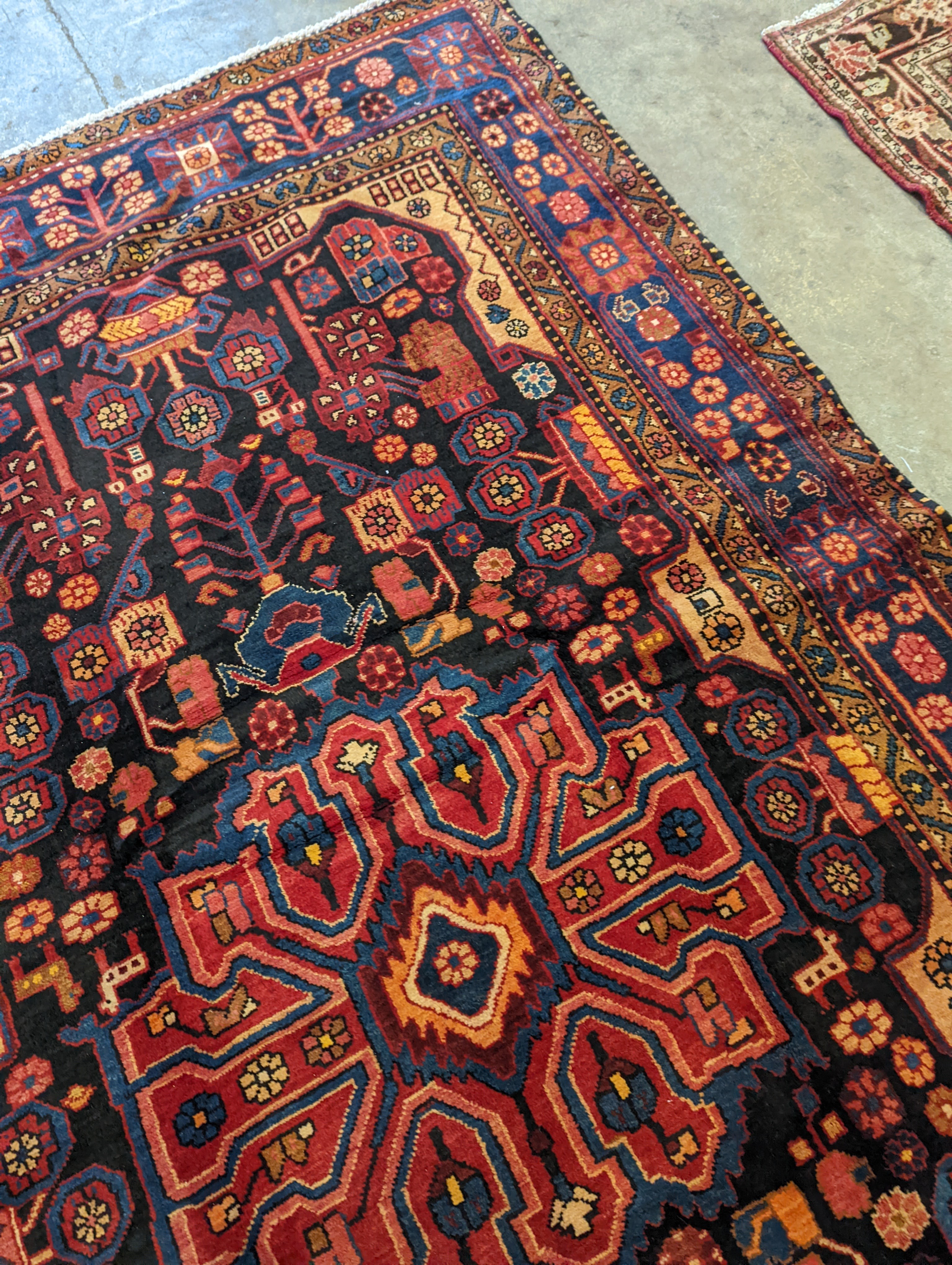 A Nahavand carpet, 290 x 164cm - Image 6 of 8