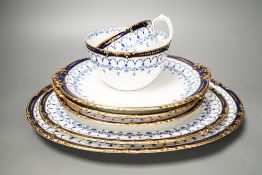 A Royal Crown Derby tea service, 1920s