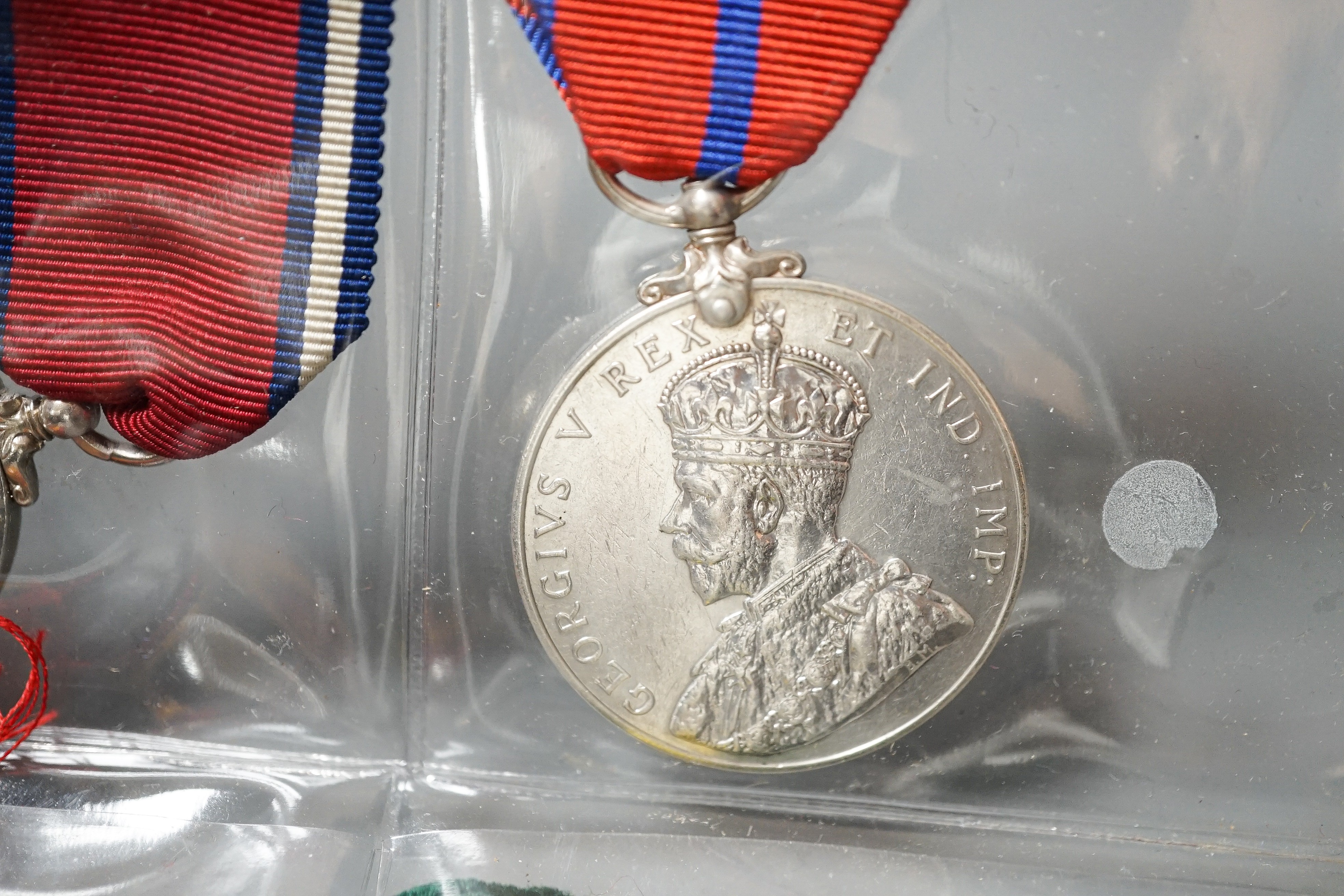 Six military associated medals to include - QSA with four clasps to 184 PTE. T. GRIFFITHS C.I.V., - Image 4 of 13