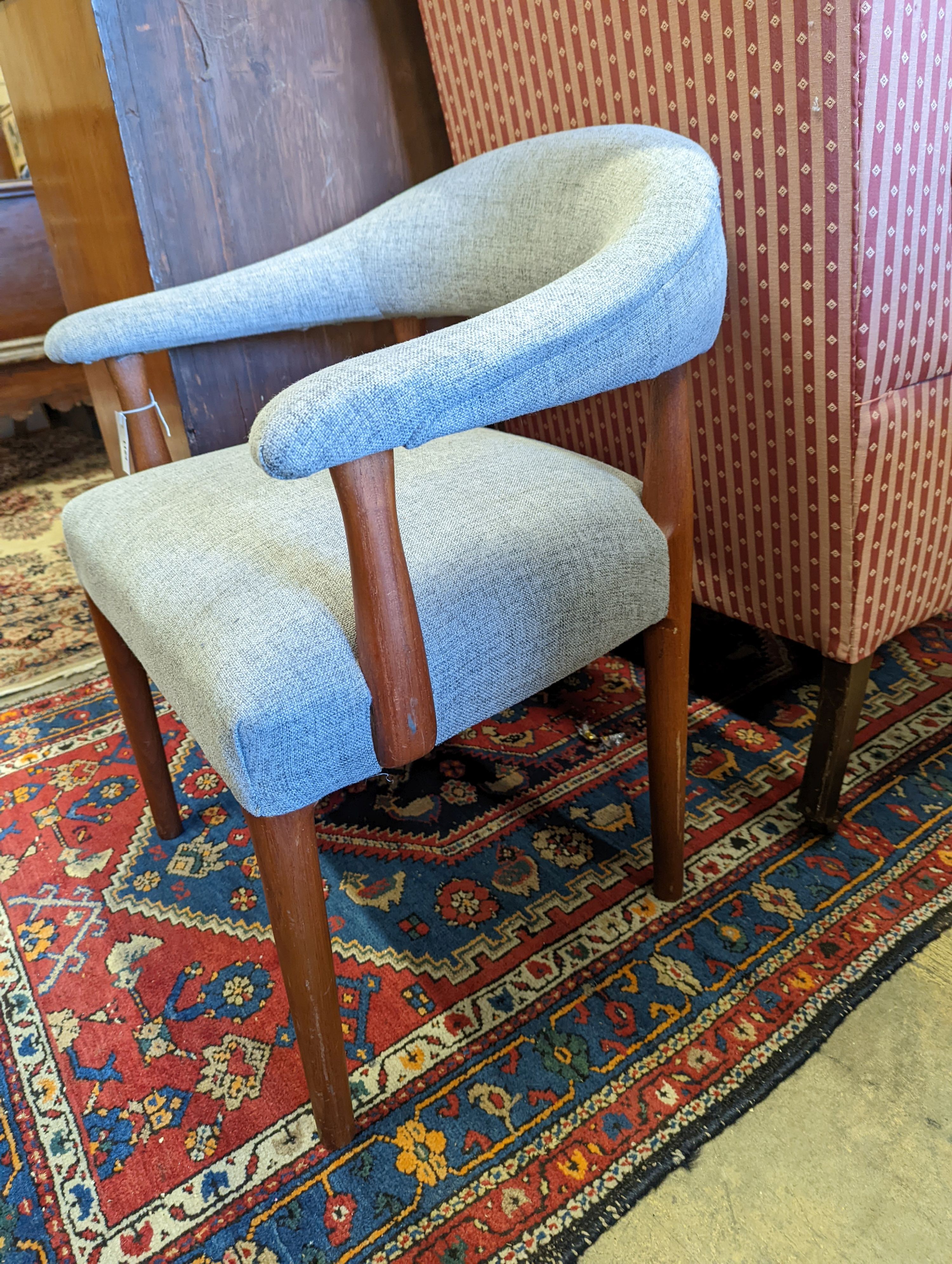 A Danish 'Ring' chair in the style of Grete Jalk - Image 2 of 4