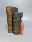 ° Miscellaneous Books - 19th and 20th centuries, mostly cloth bindings, 2 boxes