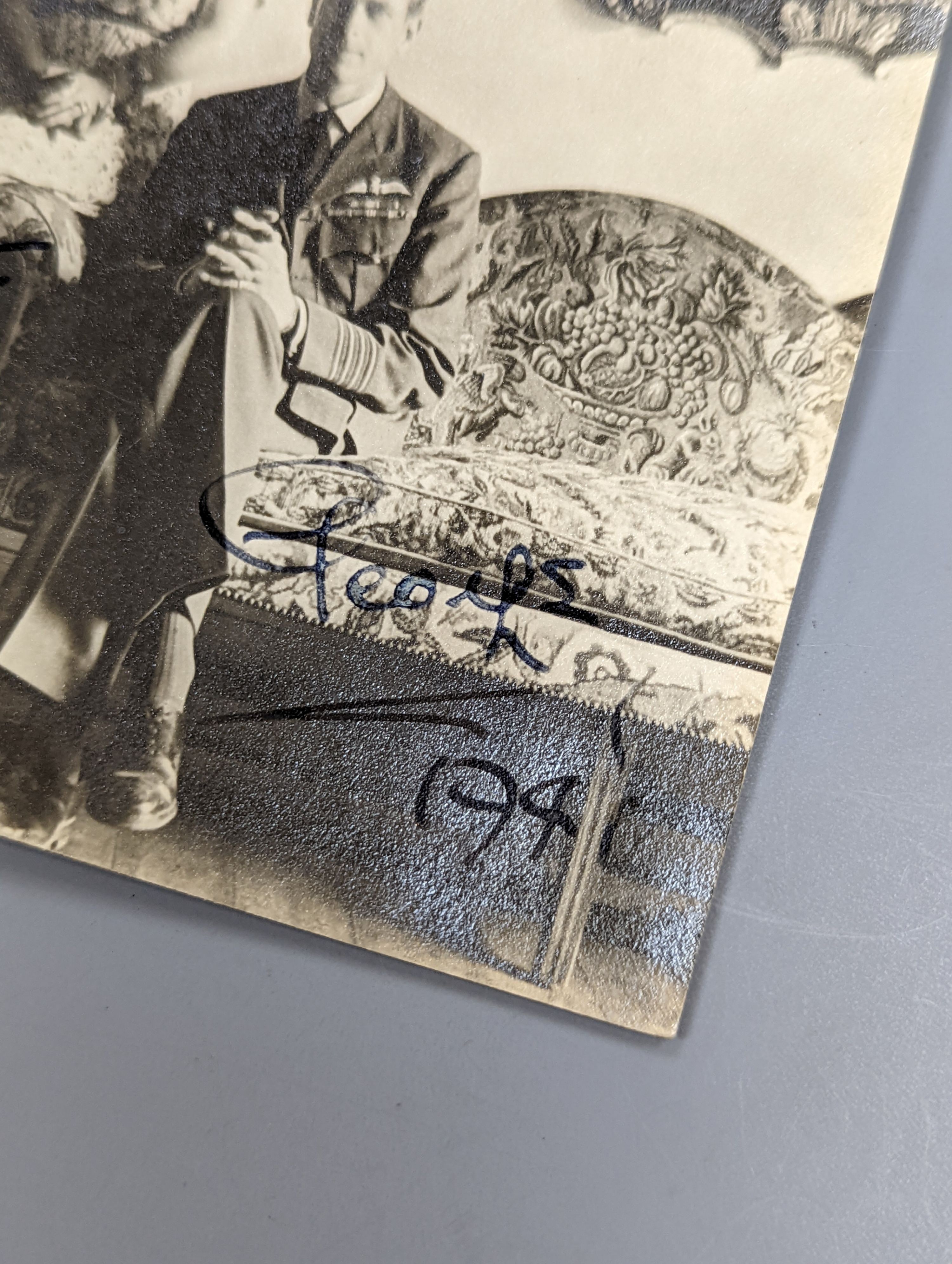 Duke and Duchess of Kent signed Cecil Beaton photo, dated 1941 and inscribed verso, approximately 13 - Image 3 of 6