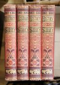 ° Brayley, Edward Wedlake - A Topographical History of Surrey, edited and revised by Edward Walford.