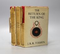 J.R.R. Tolkien, Lord of the Rings, three volumes