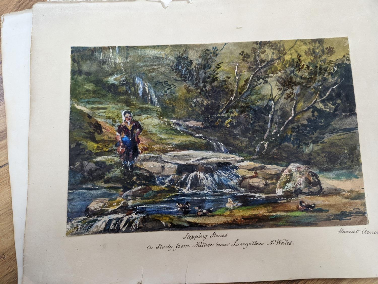 19th century English School, a folio of assorted watercolours, Topographical scenes including - Image 3 of 3