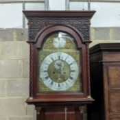 A George III Scottish mahogany 8 day longcase clock, marked Alexander Mitchell, Gorbells, Glasgow,