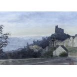 Philip Allan, watercolour, 'Najac, France', signed and dated '04, 23 x 33cm