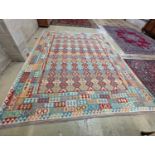 An Anatolian Kilim flatweave carpet, 390 x 300cm