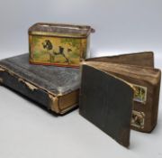 Victorian and later photograph albums and daguerrotypes