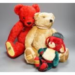 Eight Merrythought Limited Edition bears including Cheeky Punky Highlander, Jack-in-the-box