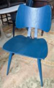 Four Ercol butterfly chairs