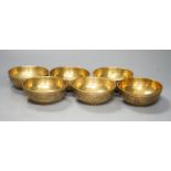 A set of six Cairo bowls, 10cm diameter